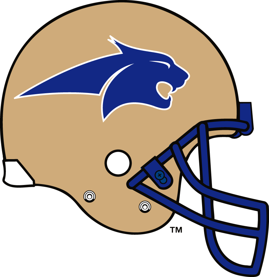 Montana State Bobcats 1997-2003 Helmet iron on paper